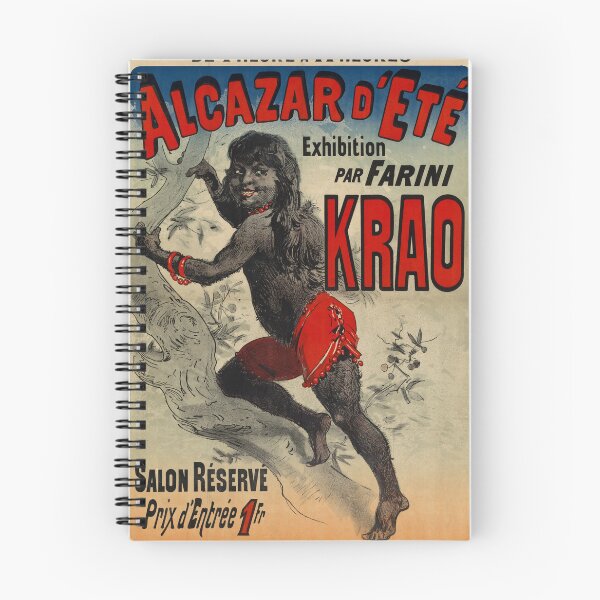 Item preview, Vintage Circus Poster Art | Alcazar d'Été Exhibition | Krao by Farini | 19th Century Sideshow Aesthetic & Bold Typography designed and sold by artofuniverse.