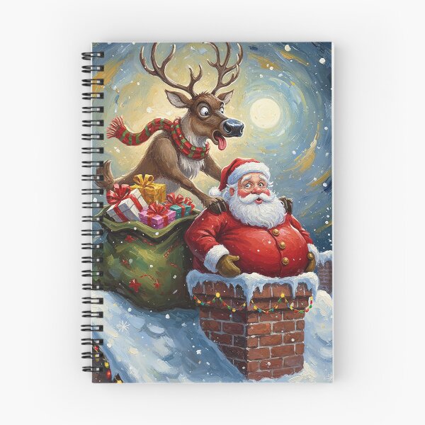 Item preview, Santa Claus can't get into the chimney designed and sold by cloud lee.