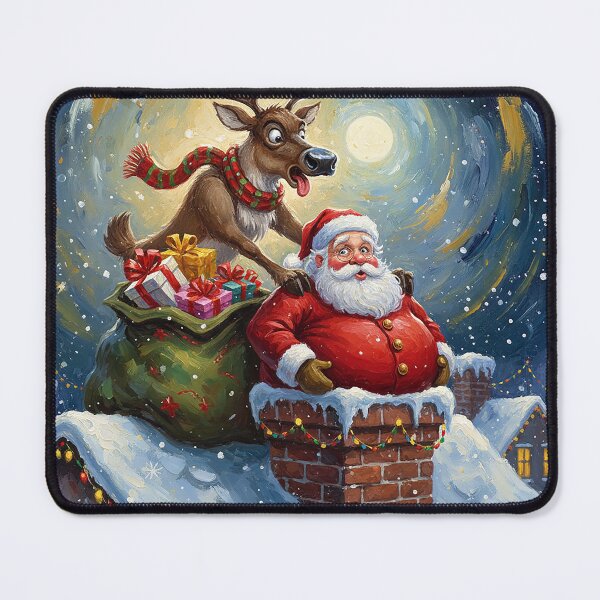 Item preview, Santa Claus can't get into the chimney designed and sold by cloud lee.