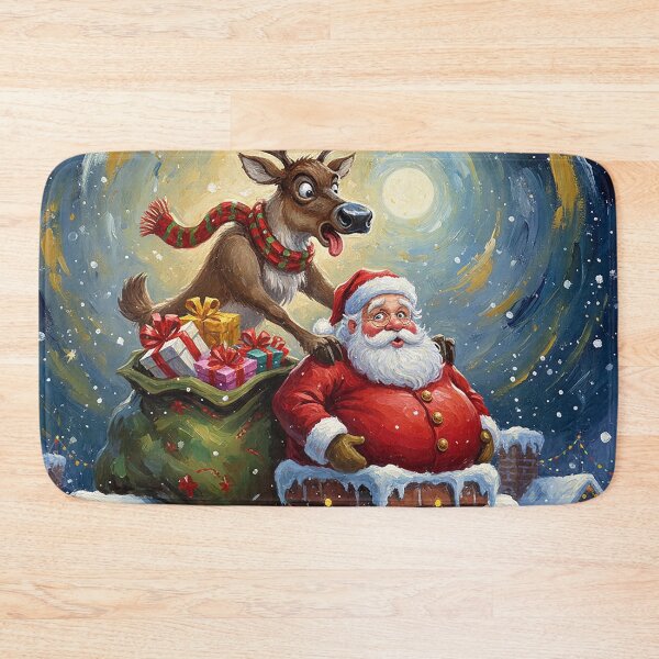 Item preview, Santa Claus can't get into the chimney designed and sold by cloud lee.