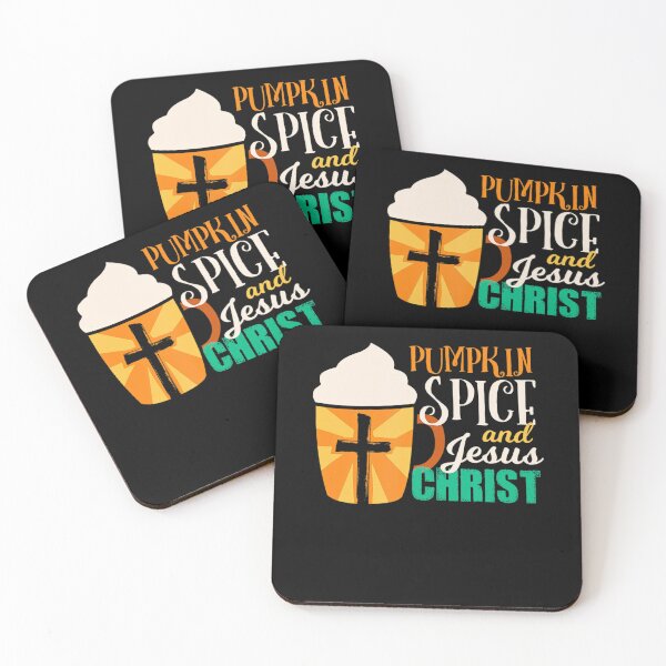 Item preview, Retro Christ Christmas and Jesus Pumpkin Spice Classic Vintage Funny designed and sold by JamieFmorriSS.