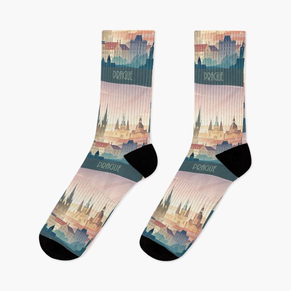 Item preview,   Minimalist skyline of Prague designed and sold by paulrommer.