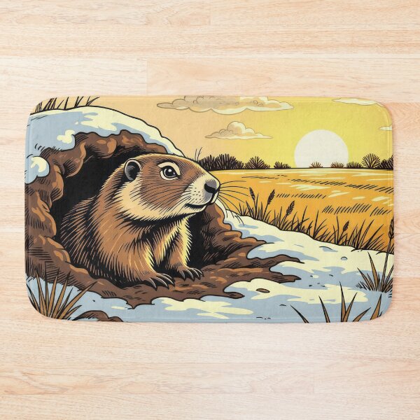 Item preview, Groundhog Day - Winter's Last Hurrah designed and sold by Finding Fortuity.