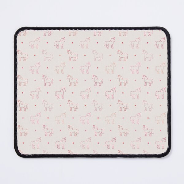 Item preview, Minimalist Cute Unicorns And Polka Dots In Pink Shades designed and sold by EliveraDesigns.