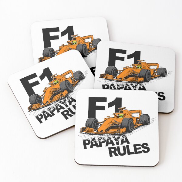 Item preview, Papaya Rules McLaren F1 Car Art designed and sold by Mr Lee.