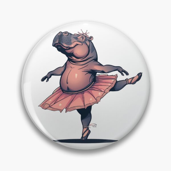 Item preview, Hippo Balerina designed and sold by crabyzero.