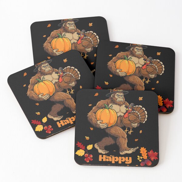 Item preview, Happy Thanksgiving and gorilla  designed and sold by Palmtree94.