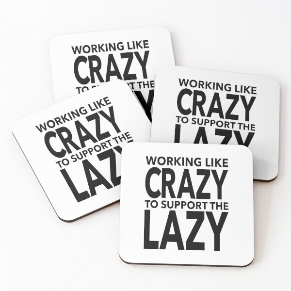 Item preview, Working Like Crazy designed and sold by CoolYule.