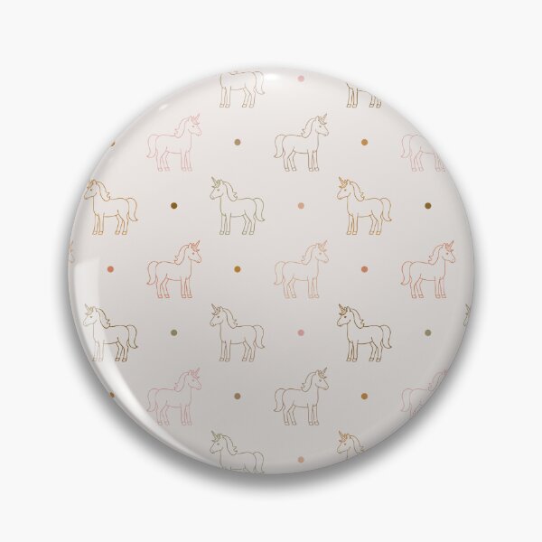 Item preview, Minimalist Cute Unicorns And Polka Dots In Boho Earthy Colors designed and sold by EliveraDesigns.