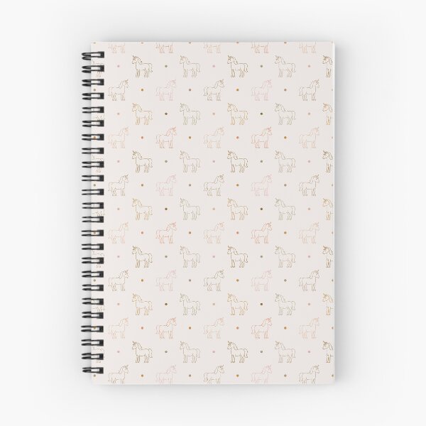 Item preview, Minimalist Cute Unicorns And Polka Dots In Boho Earthy Colors designed and sold by EliveraDesigns.