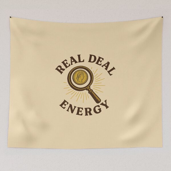 Item preview, Real Deal Energy – Vintage Antique Lover Design designed and sold by Diwakar-Designs.