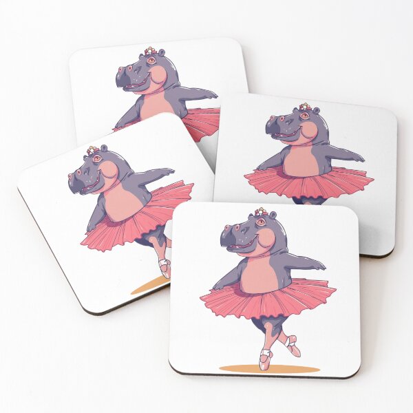 Item preview, Hippo Balerina Cute designed and sold by crabyzero.
