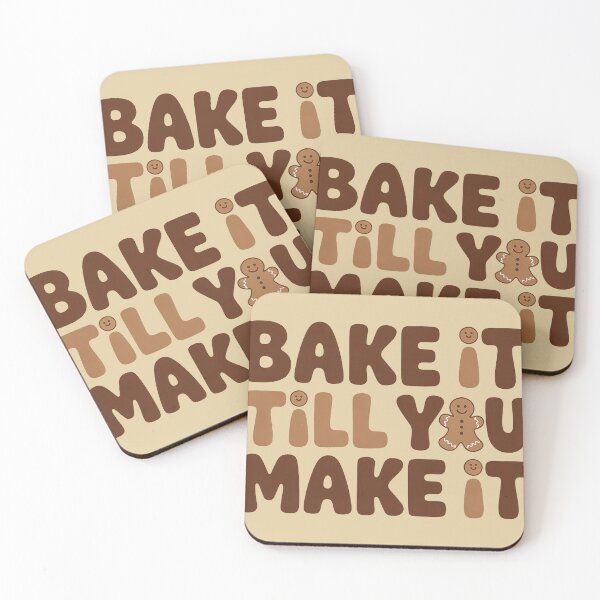 Item preview, Bake It Till You Make It – Holiday Baking Pun designed and sold by JeeFoSnP.