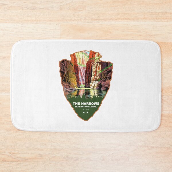 Item preview, The Narrows Zion National Park Arrowhead designed and sold by Esskay Designs.