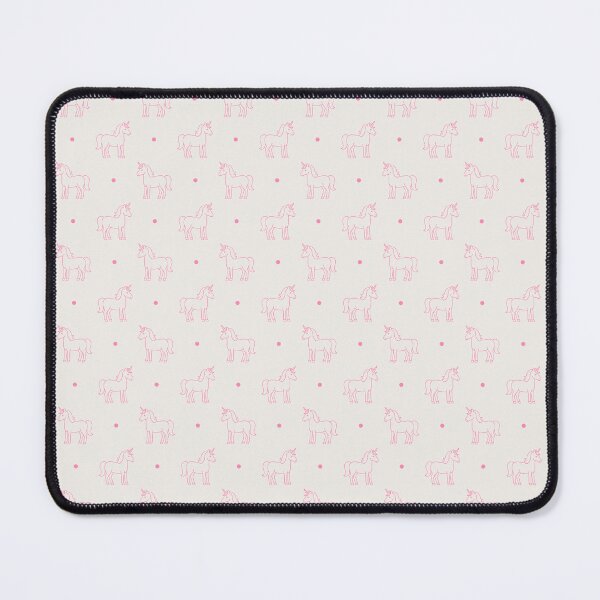 Item preview, Minimalist Cute Unicorns And Polka Dots In Pink designed and sold by EliveraDesigns.