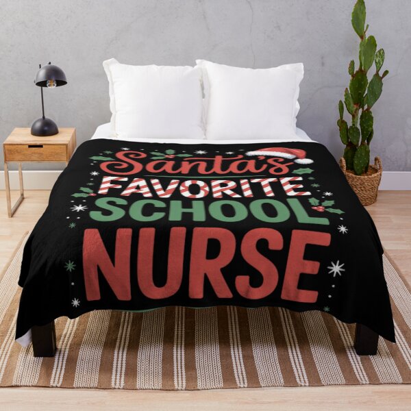 Item preview, Nurse Retro Classic Christmas Vintage Favorite Santas Merry designed and sold by Olincristie.