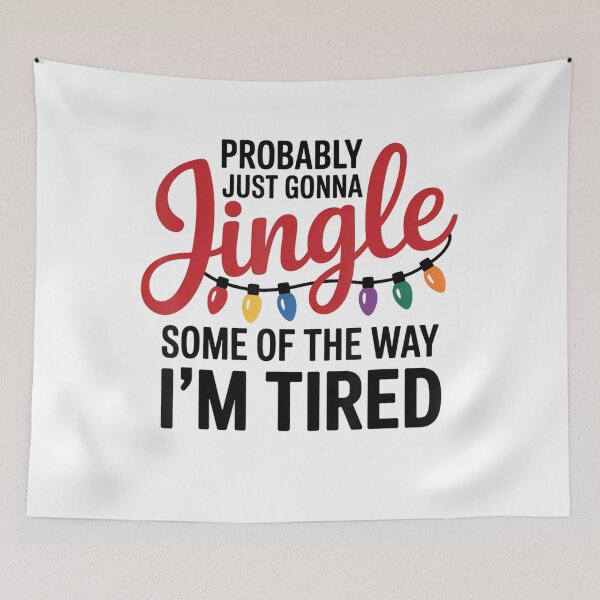 Item preview, Just I'm The Jingle Retro Probably Tired Way Classic of Some Gonna Vintage designed and sold by StacyBattleArt.