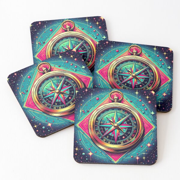 Item preview, colorfull compass desighn designed and sold by Dogandesighn.