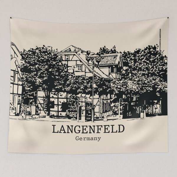 Item preview, Langenfeld - Germany designed and sold by Lakeric Cityscapes.