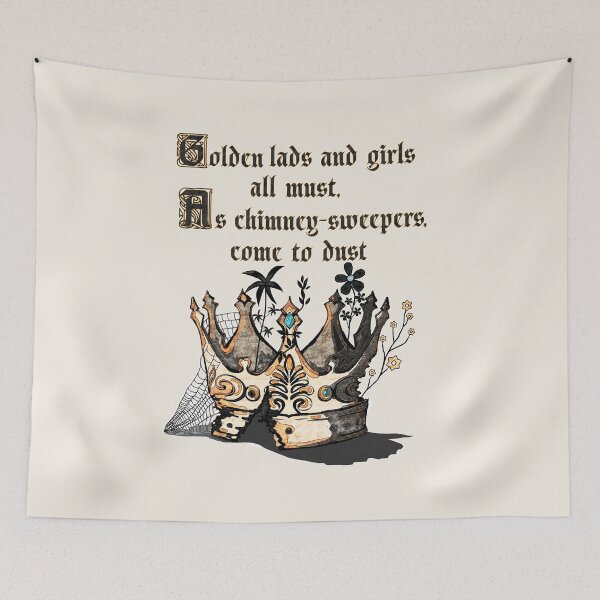 Item preview, Golden lads and girls all must, as chimney-sweepers, come to dust designed and sold by Kyradem.