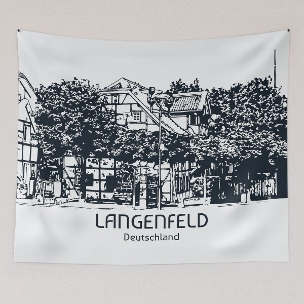 Item preview, Langenfeld - Deutschland designed and sold by Lakeric Cityscapes.