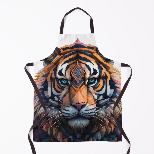 Artikelvorschau, Sacred Geometric Tiger with Crystal Texture entworfen und verkauft von Daagath.