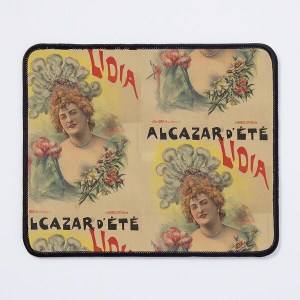 Item preview, Vintage Art Nouveau Poster | Alcazar d'Été Paris | Belle Époque Style | Lidia Performer | Café Concert Elegance & Glamour designed and sold by artofuniverse.