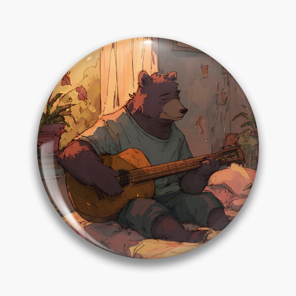 Item preview, Lofi Aesthetic: Bear's Bedroom Jams designed and sold by bapupa.