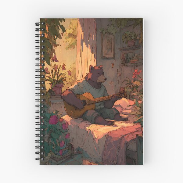 Item preview, Lofi Aesthetic: Bear's Bedroom Jams designed and sold by bapupa.
