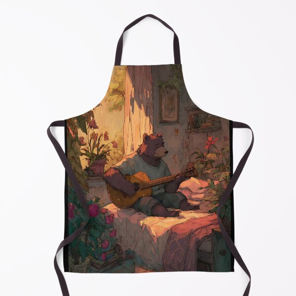 Item preview, Lofi Aesthetic: Bear's Bedroom Jams designed and sold by bapupa.