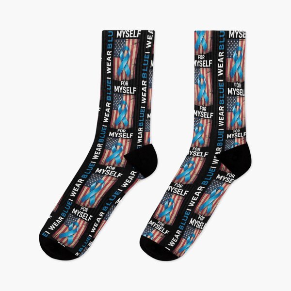 Item preview, Me I Wear Blue For Myself Diabetes Awareness American Flag designed and sold by MatthewConer.