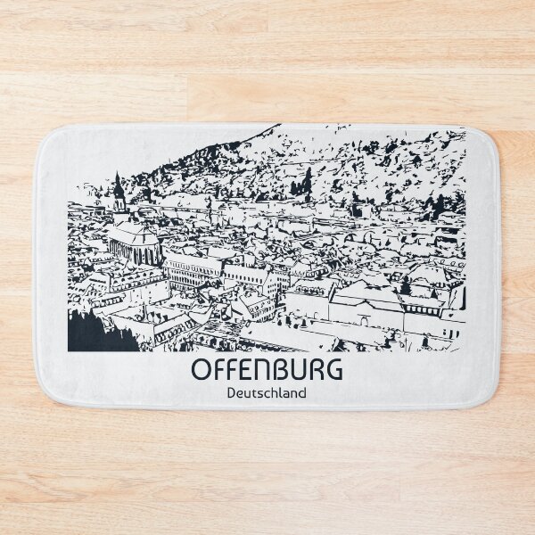 Artikelvorschau, Offenburg - Deutschland entworfen und verkauft von Lakeric Cityscapes.