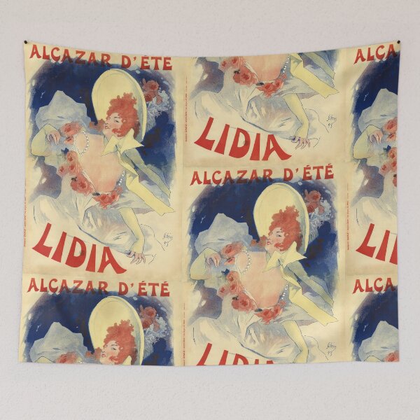Item preview, Belle Époque Art Nouveau Poster | 1895 Alcazar d'Été Lithograph | Vibrant Parisian Music Hall Art designed and sold by artofuniverse.