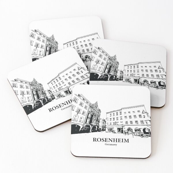 Item preview, Rosenheim - Germany designed and sold by Lakeric Cityscapes.