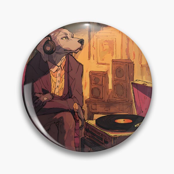 Item preview, Lofi Aesthetic: Dog's Vinyl Chill Session designed and sold by bapupa.
