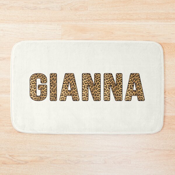 Item preview, Gianna Name Leopard Print designed and sold by Jeallan Designs.