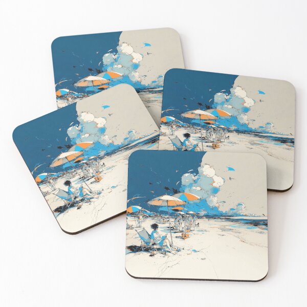 Item preview, BEACH SCENE - SEASCAPE .57 designed and sold by lautir.