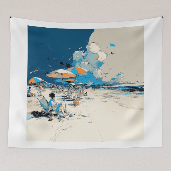 Item preview, BEACH SCENE - SEASCAPE .57 designed and sold by lautir.