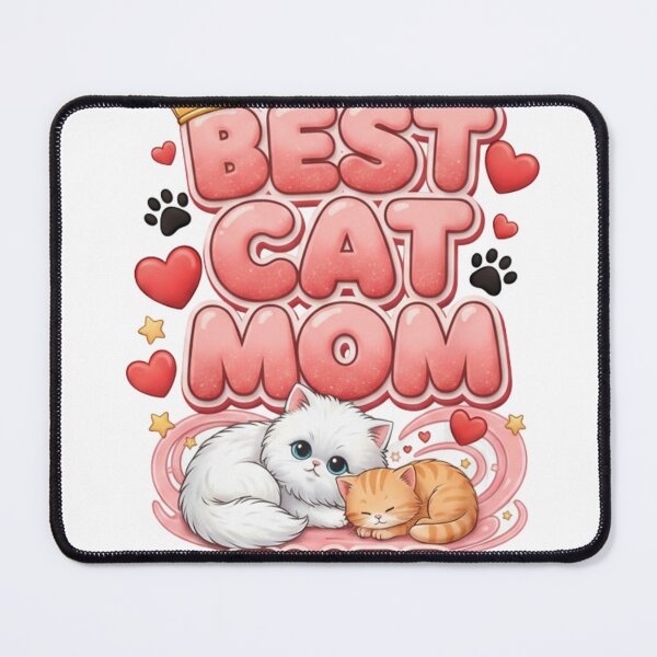 Item preview, Best cat mom ever designed and sold by beMyMeow.