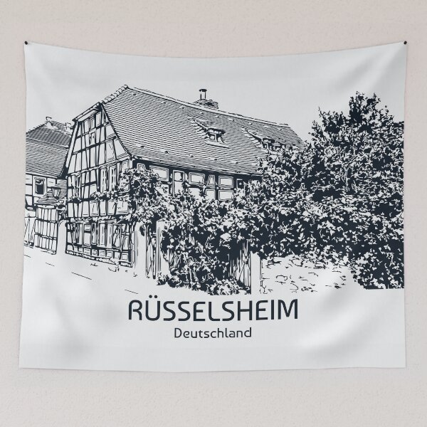 Item preview, Ruesselsheim - Deutschland designed and sold by Lakeric Cityscapes.