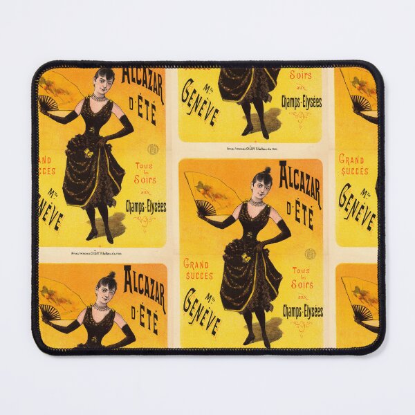 Item preview, Belle Époque Paris Poster |  Art Print | Vintage French Cabaret | Mlle Genève | Art Nouveau Style Wall Decor designed and sold by artofuniverse.