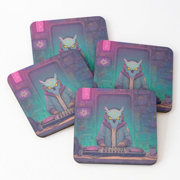 Item preview, Lofi Aesthetic: Owl's Late Night Beats designed and sold by bapupa.