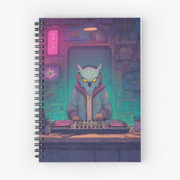 Item preview, Lofi Aesthetic: Owl's Late Night Beats designed and sold by bapupa.