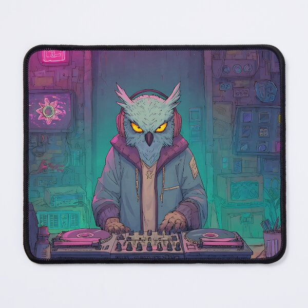 Item preview, Lofi Aesthetic: Owl's Late Night Beats designed and sold by bapupa.