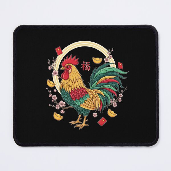 Item preview, Lucky Rooster Bloom designed and sold by ZodiacWonders.