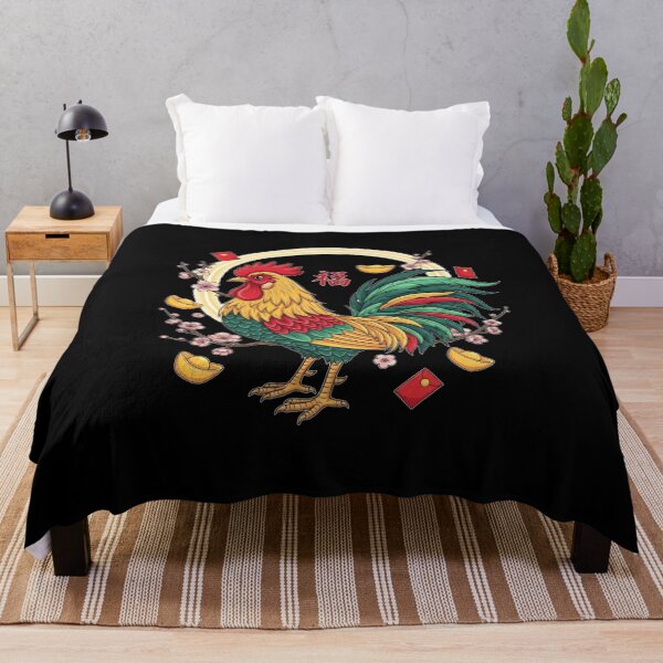 Item preview, Lucky Rooster Bloom designed and sold by ZodiacWonders.