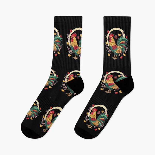 Item preview, Lucky Rooster Bloom designed and sold by ZodiacWonders.