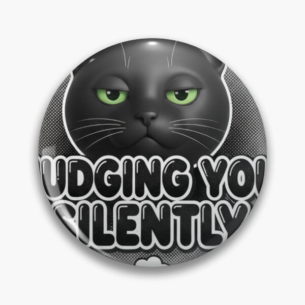 Item preview, Judging You Silently designed and sold by beMyMeow.