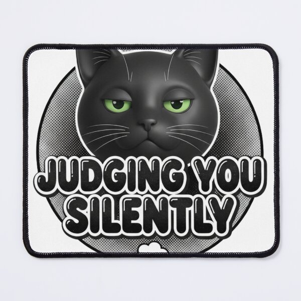 Item preview, Judging You Silently designed and sold by beMyMeow.