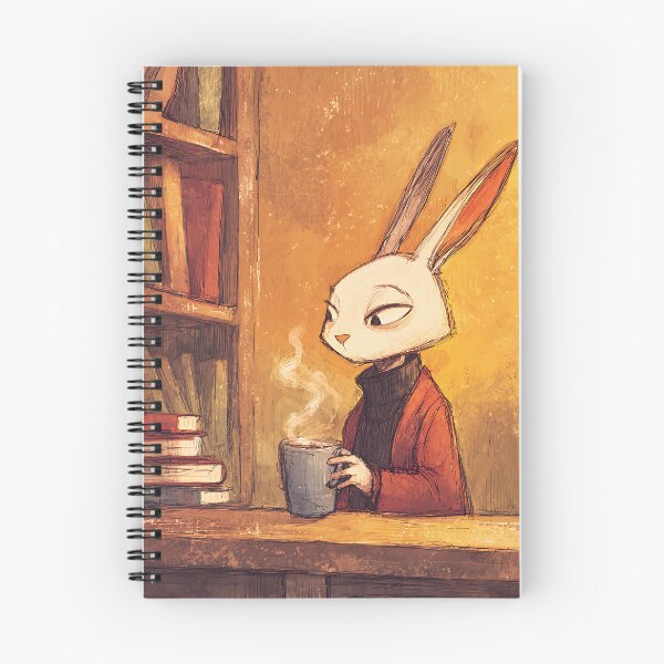 Item preview, Lofi Aesthetic: Rabbit's Coffee Vibes designed and sold by bapupa.